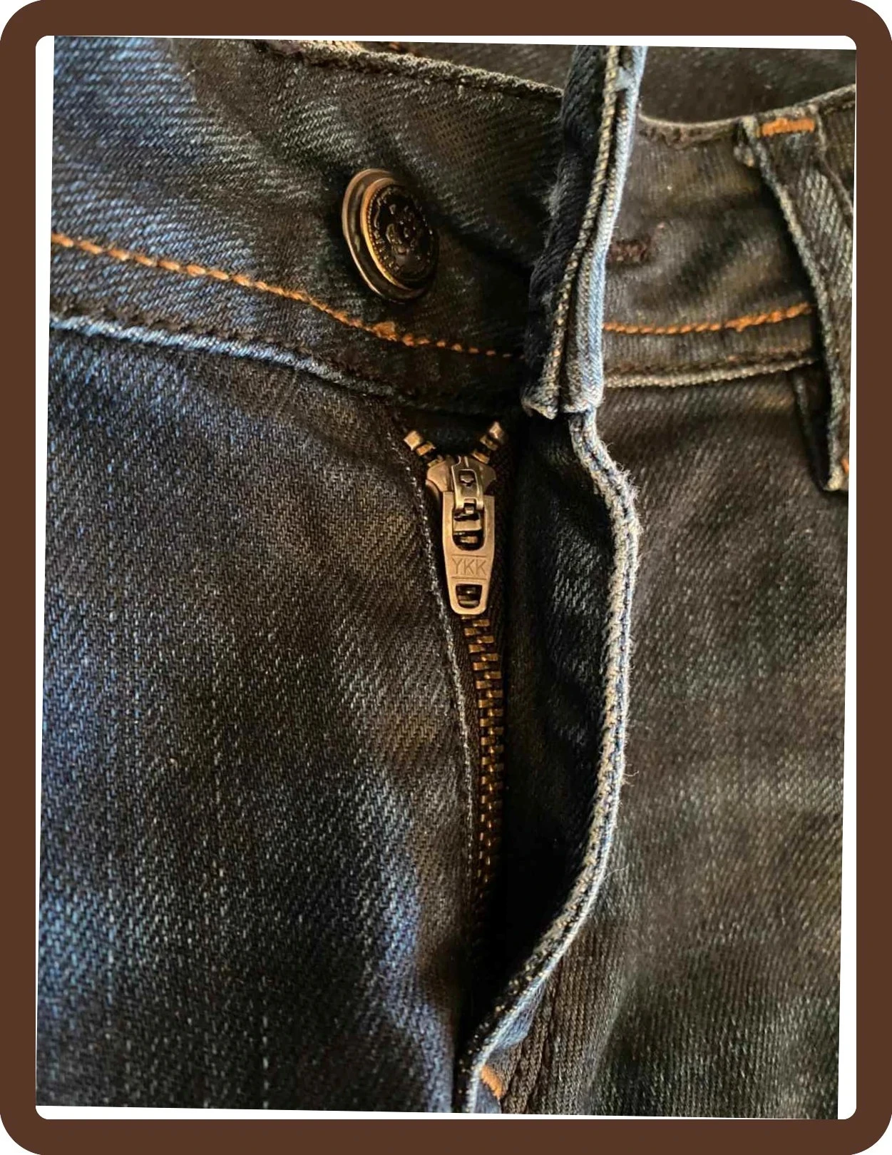 Jeans brutos retos Kaporal 5 T38 Modelo BONY Regular, denim autêntico e elástico – photo 12